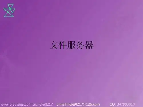 第八章：文件服务器