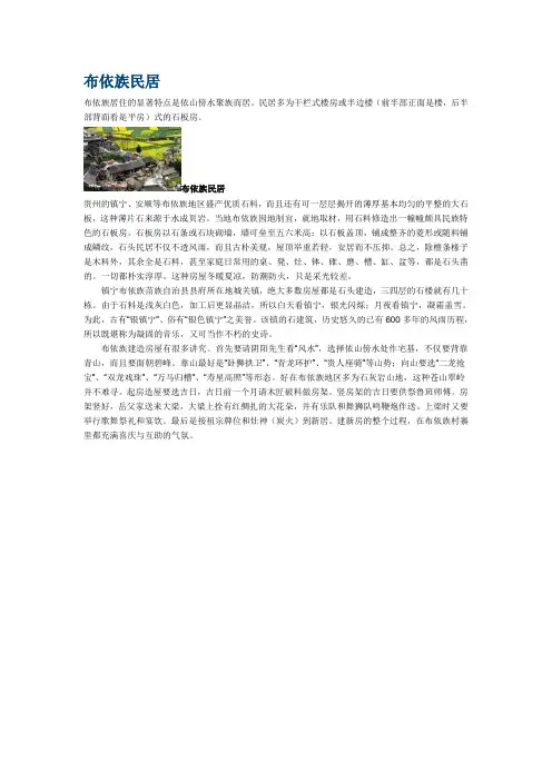 布依族民居