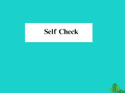 动感课堂八年级英语上册Unit4WhatsthebestmovietheaterSelfCheck课件新版人教新目标版