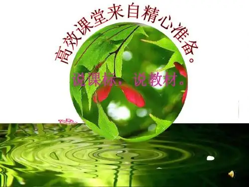 初中物理说课标