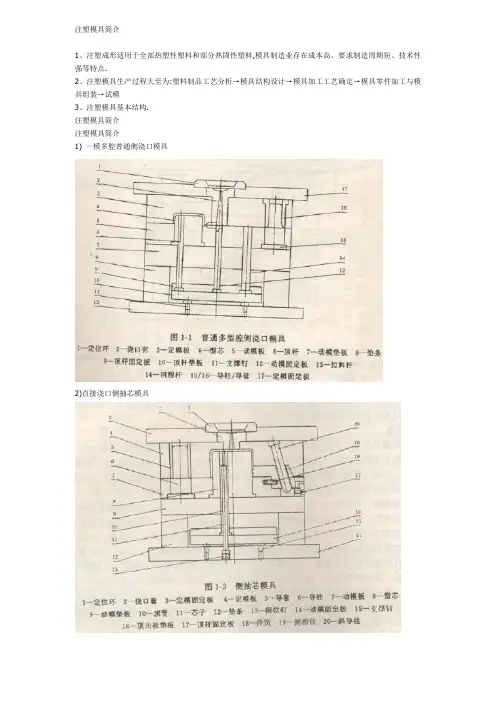 注塑模具简介
