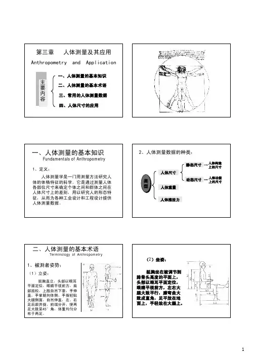 人体测量