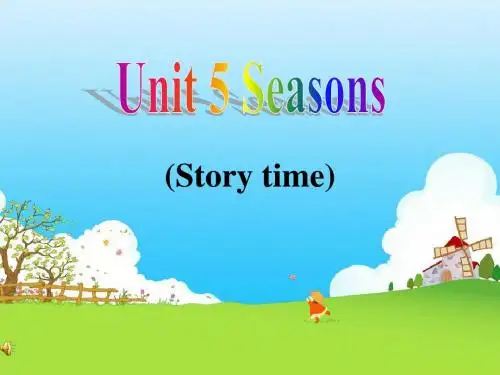 【最新配套】牛津译林苏教版四年级英语下册Unit5 Seasons Story time优质公开课课件