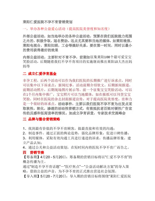 成都联合互动-医院网络营销策划方案