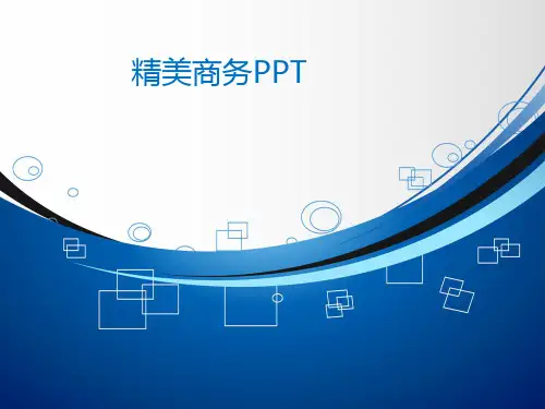 精美商务PPT
