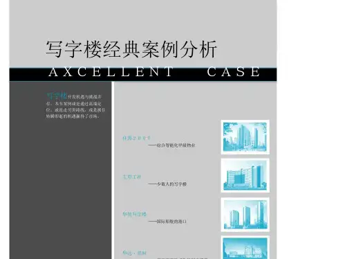 2013年写字楼经典案例分析