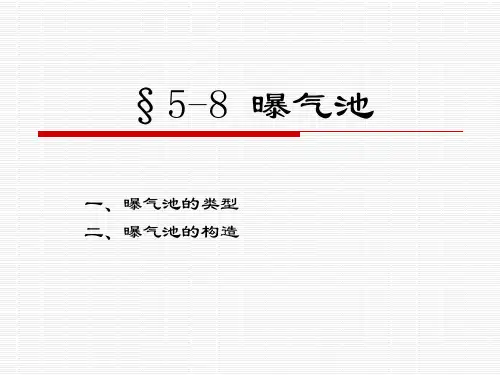 活性污泥法-8曝气池