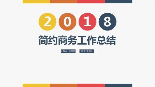 工作总结述职报告PPT