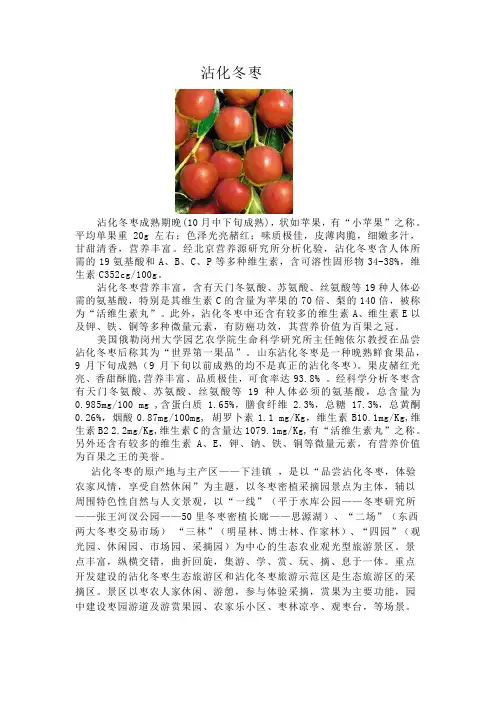 冬枣