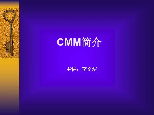 CMM简介