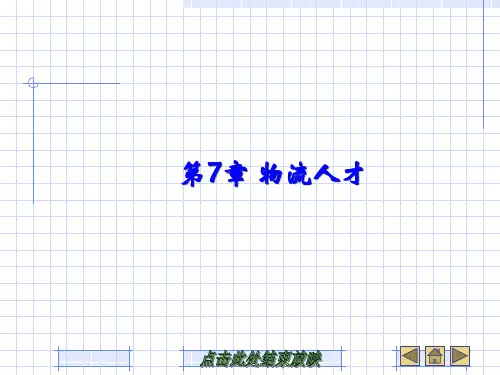 第七章物流人才