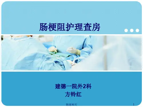 肠梗阻护理业务学习[治疗]