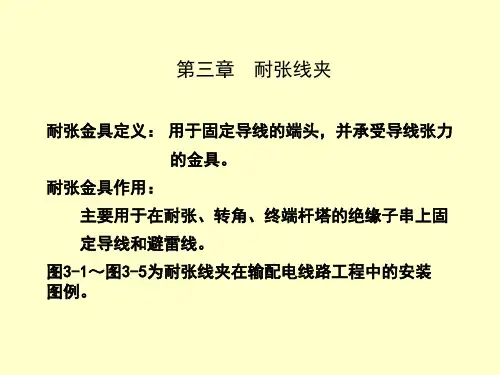 线路金具-第3章 耐张线夹