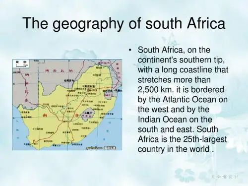 south africa 演示文稿