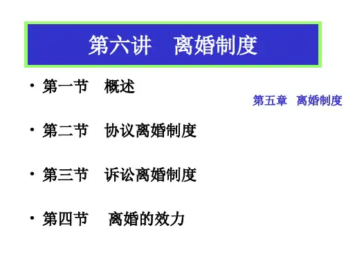 6离婚制度