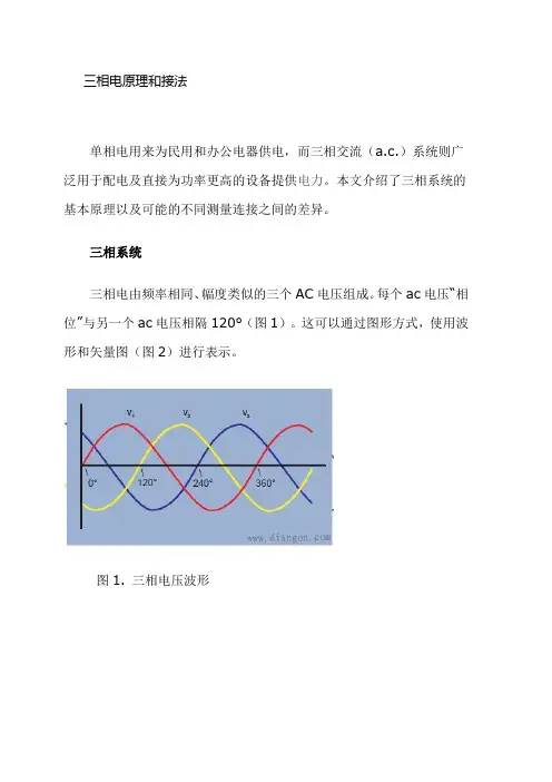三相电原理和接法
