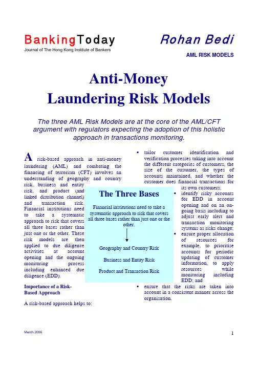 AML-RiskModels