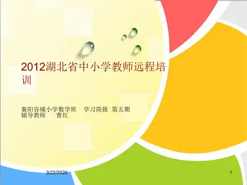 远程培训总结简报