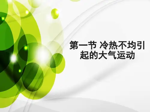 冷热不均引起的大气运动优秀课件