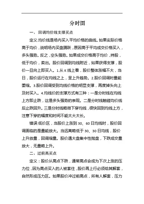股票错误分析之三-分时图