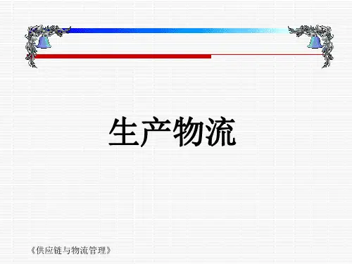 第6讲 生产物流