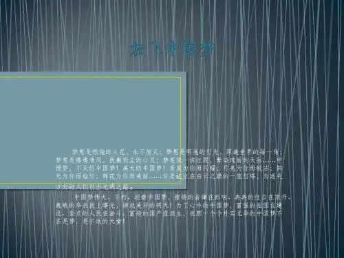 放飞中国梦