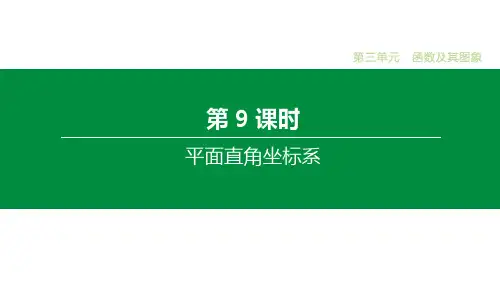 2020北京中考数学一轮复习课件：第09课时 平面直角坐标系
