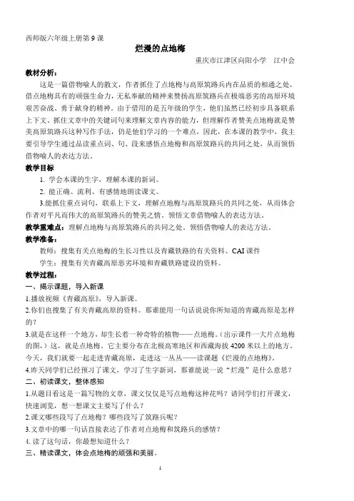 教案+反思