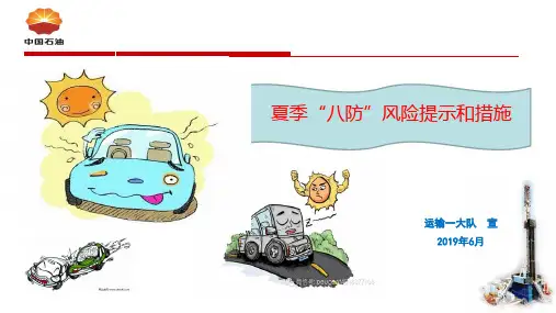 夏季八防风险提示和措施201906
