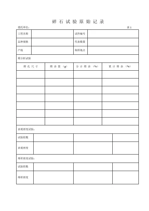 17.碎石试验原始记录