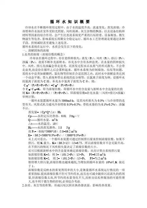循环水知识
