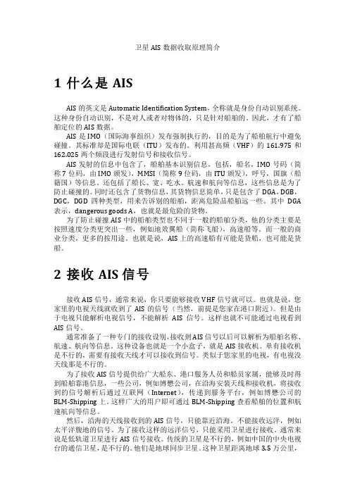 卫星AIS数据接收原理