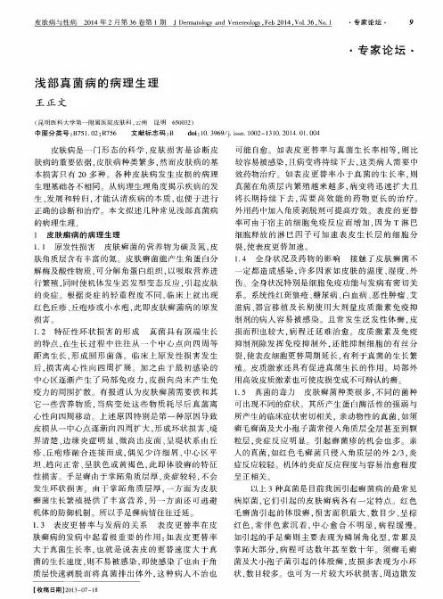浅部真菌病的病理生理