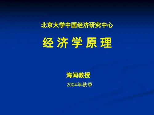 经济学原理(ppt 139)