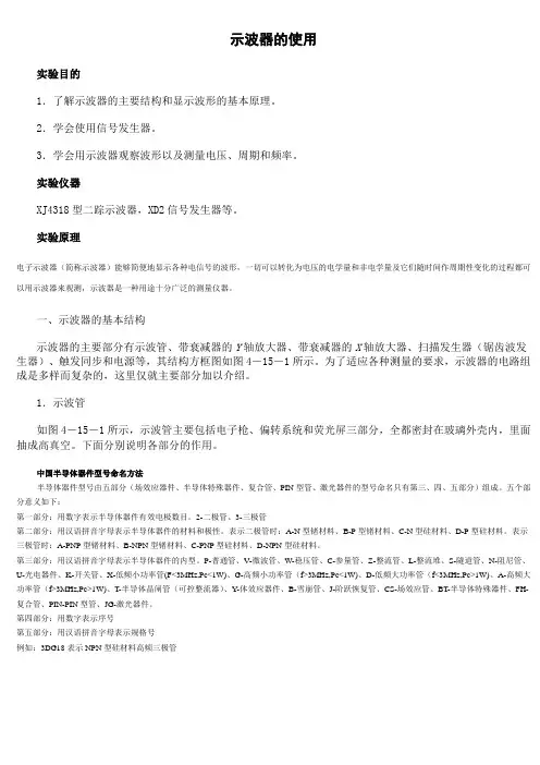 示波器的使用 2