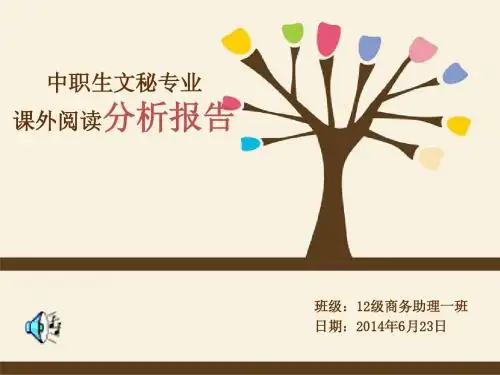 中职生文秘专业课外阅读报告分析