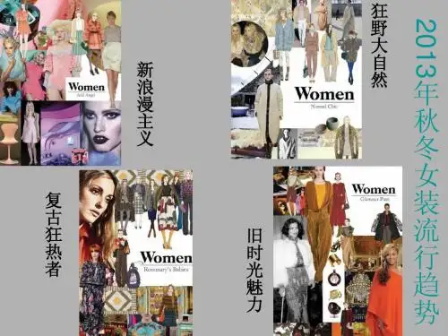 2013秋冬服装流行趋势