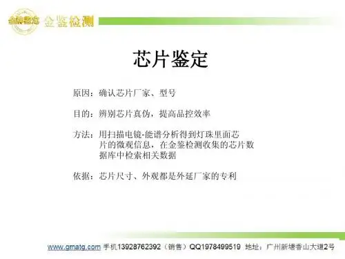 芯片真伪鉴定(模板)改