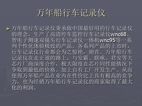 行车记录仪操作系统