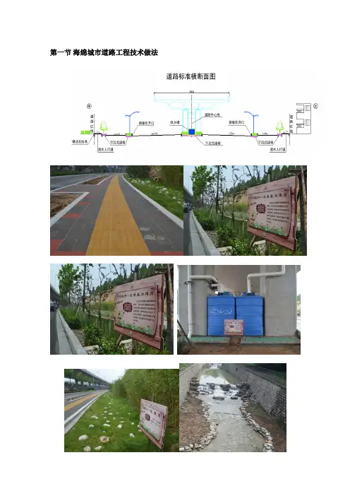 海绵城市道路工程技术做法