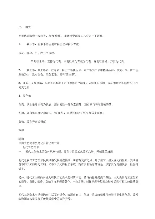 美术知识