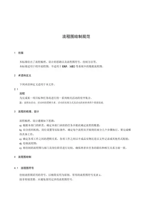流程图绘制规范 3