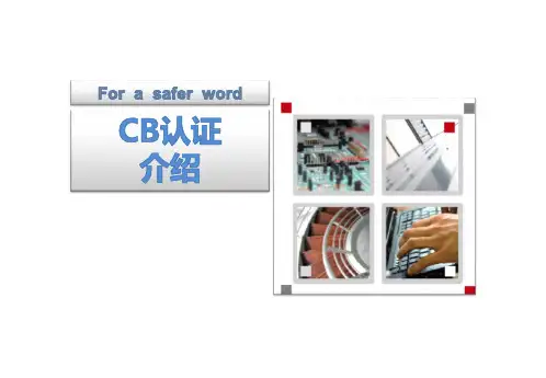 CB认证介绍.