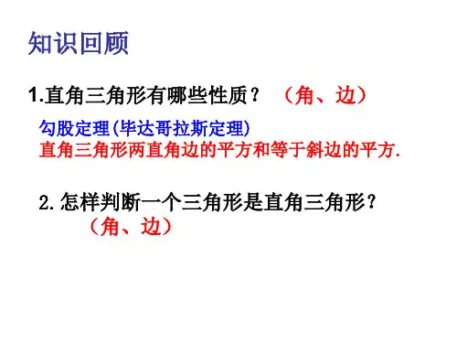 3.2勾股定理的逆定理