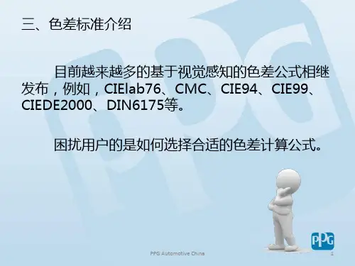 色差