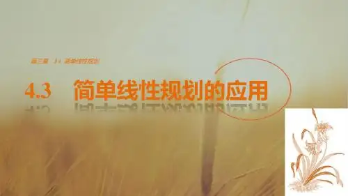 2018版高中数学北师大版必修五课件：第三章 不等式 4-