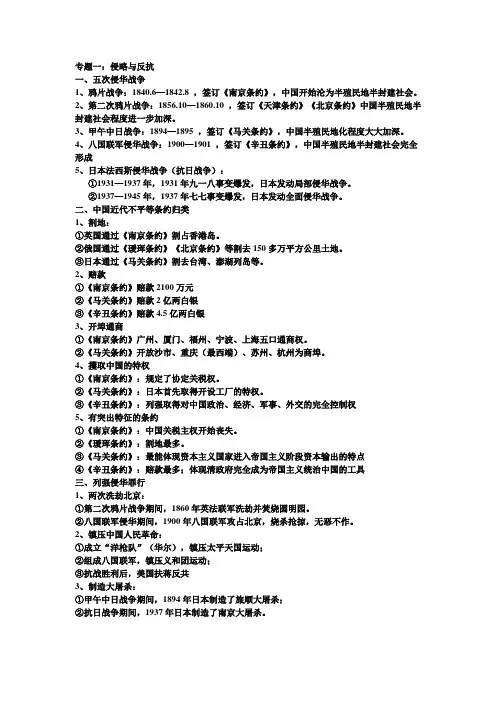 中国古代史+现代史