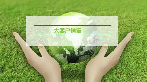 大客户销售
