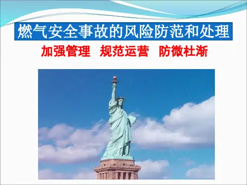 燃气安全事故的风险防范和处