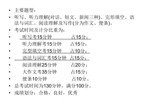 备考专四资料推荐